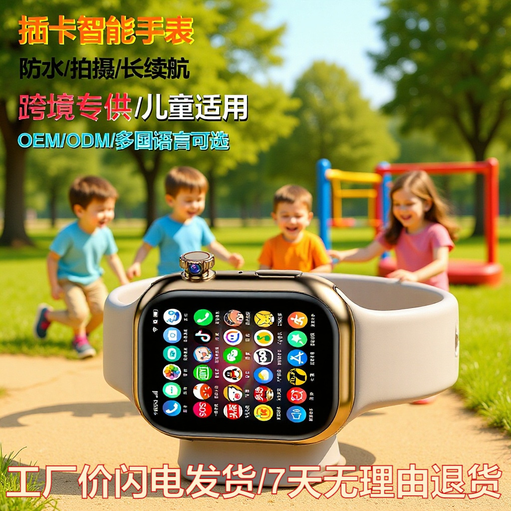 xc06高清大屏智能数码手表华强北可插卡拍照5g全网通gps